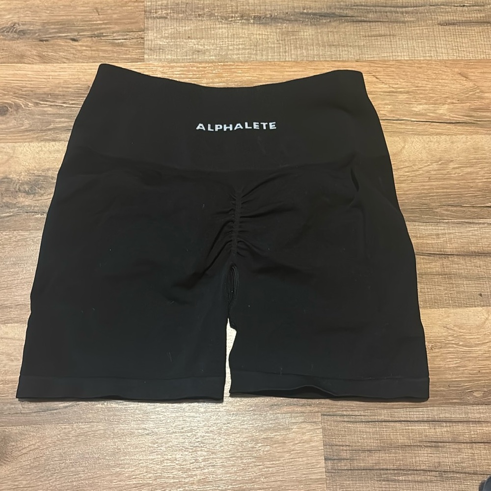 Alphalete Compression Shorts Black